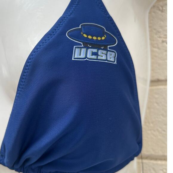 Collegiate UCSB Blue Bikini Top size XL - Picture 9 of 10
